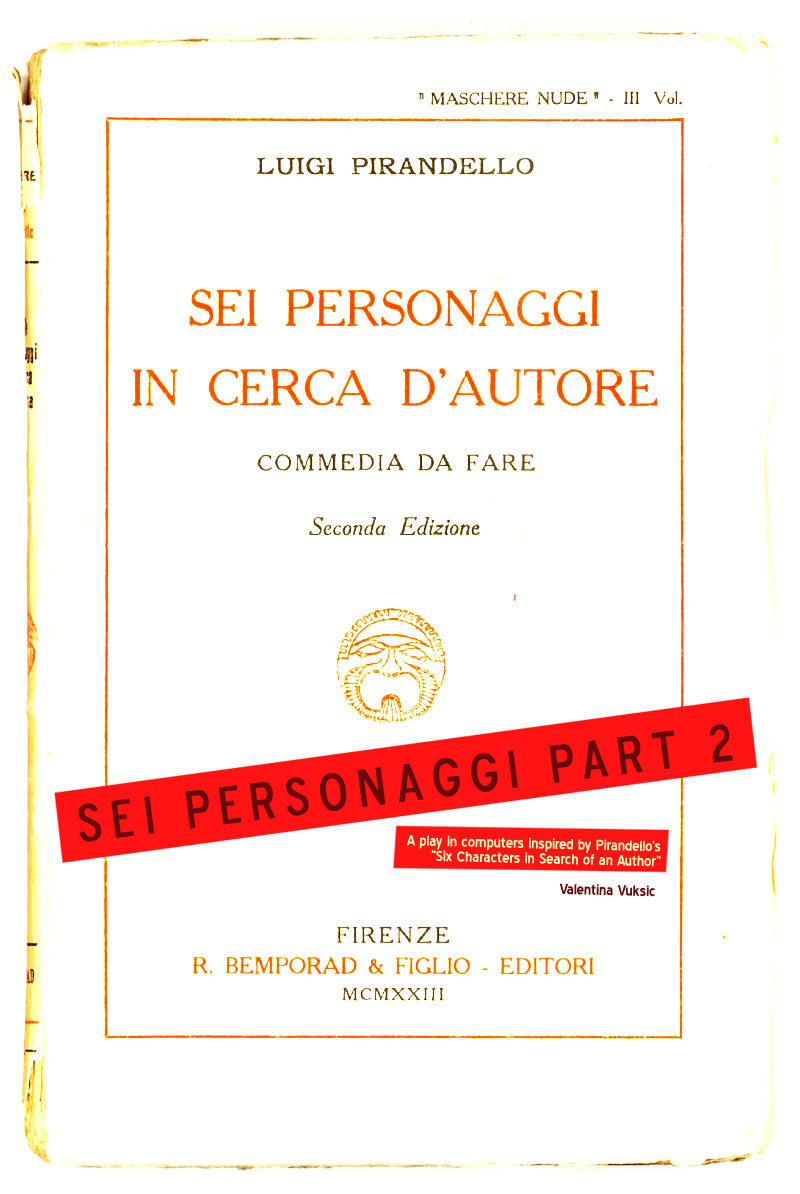 Sei Personaggi in Cerca D'Autore